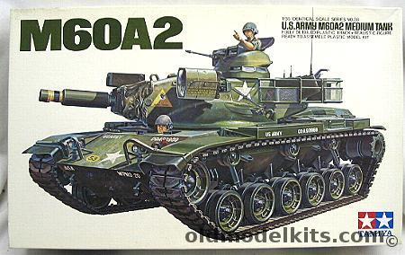 Tamiya 1/35 M60A2 Medium Tank - BAGGED, MT138 plastic model kit
